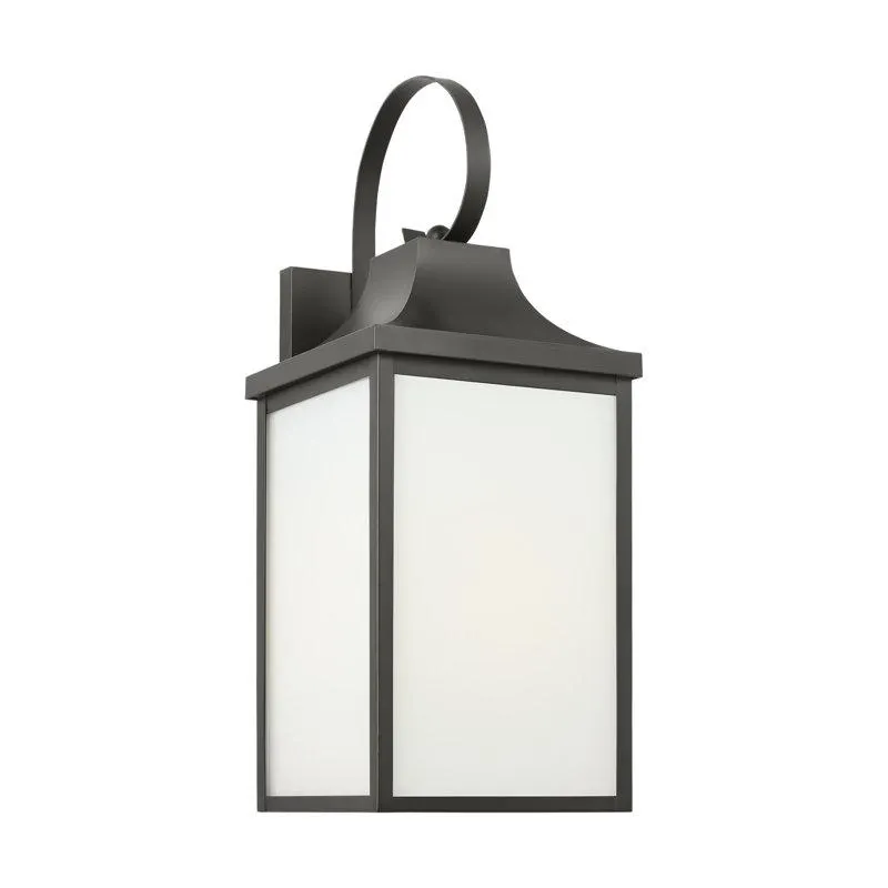 Leyton Single Light Outdoor Aluminum Wall Light