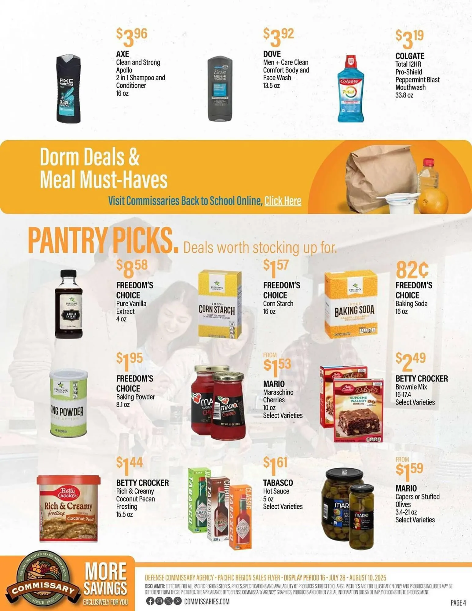 Weekly ad Commissary Weekly Ad from July 28 to August 10 2025 - Page 4