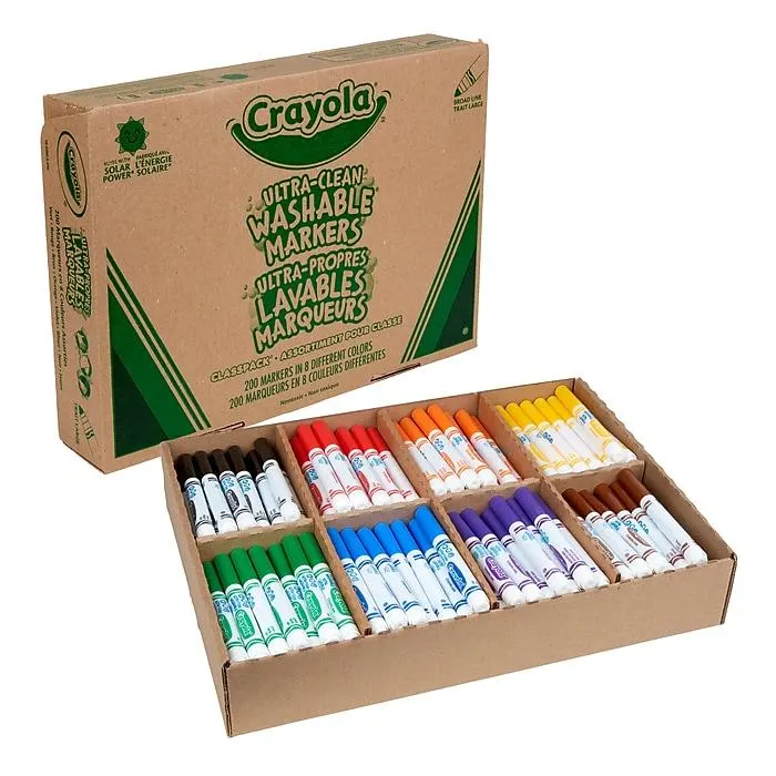 Crayola Ultra-Clean Washable Markers,