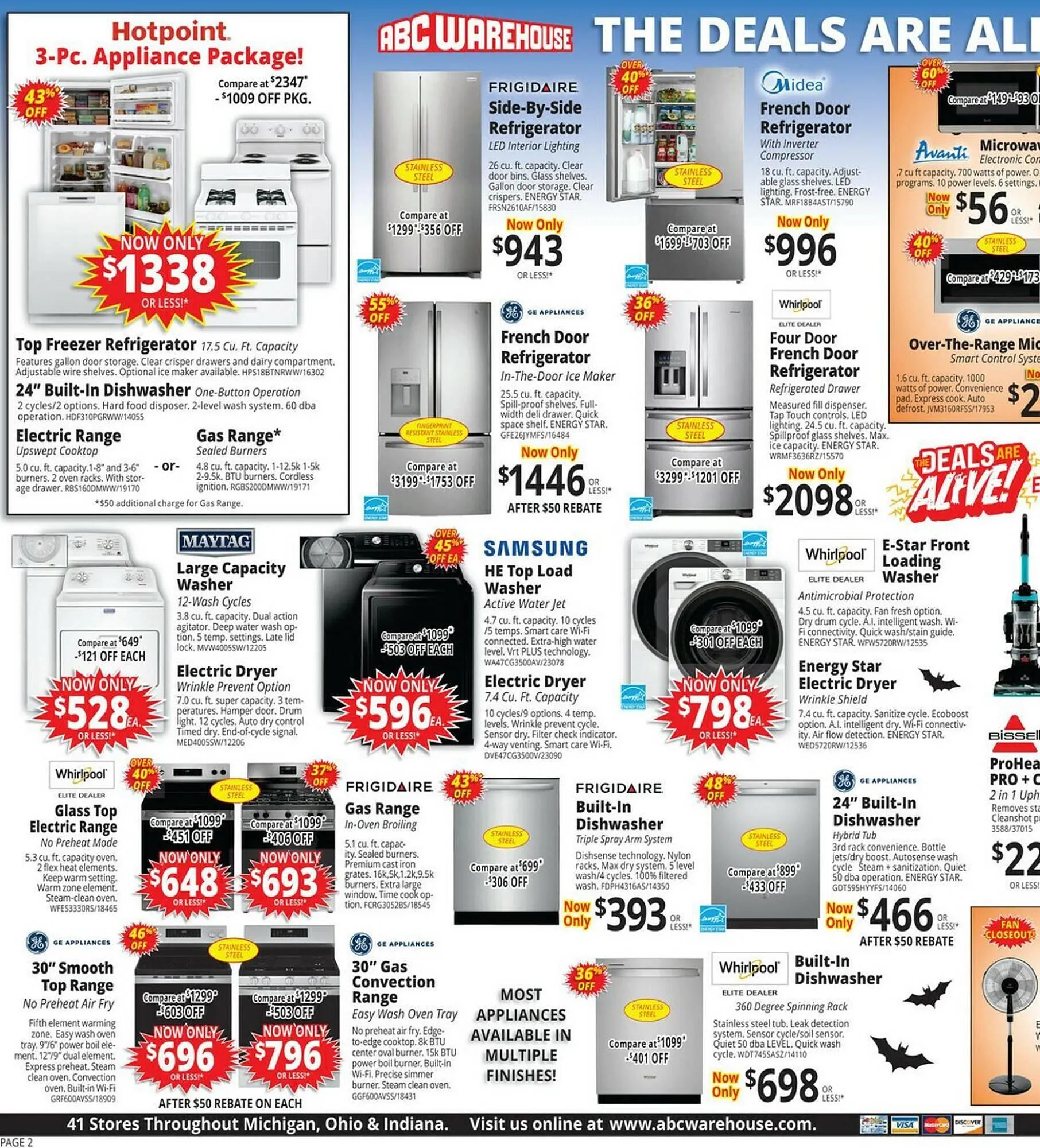 Weekly ad ABC Warehouse weekly ad from October 26 to November 1 2025 - Page 2