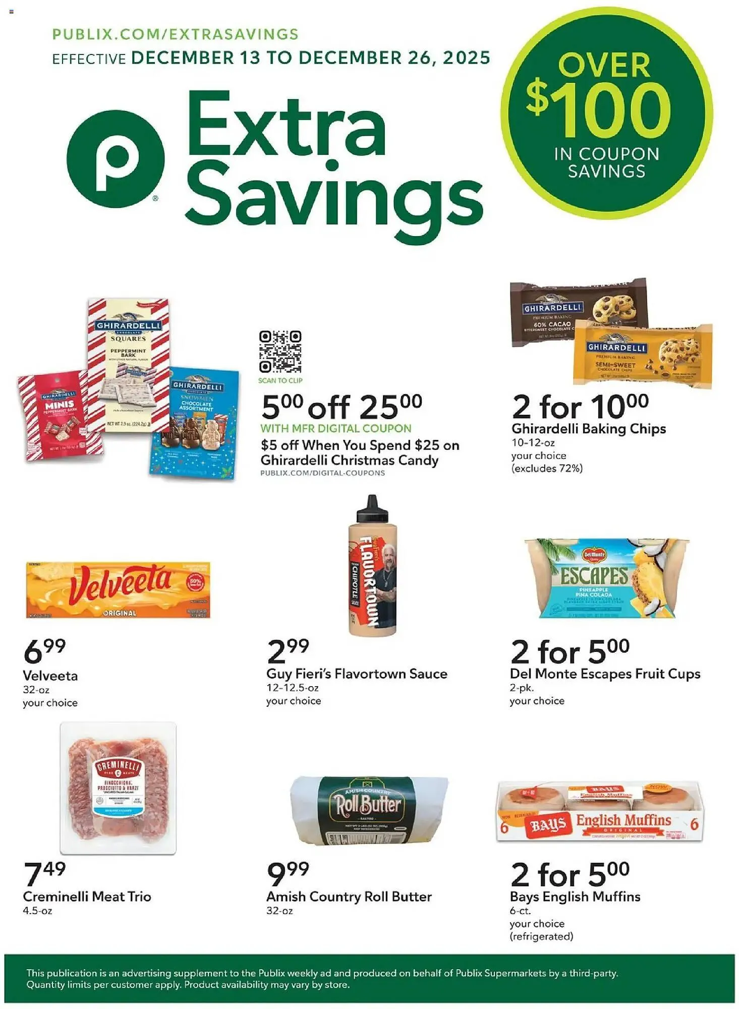 Weekly ad Publix weekly ad from December 13 to December 26 2025 - Page 1