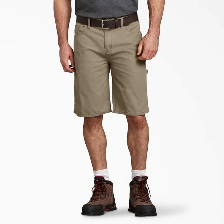 Relaxed Fit Duck Carpenter Shorts, 11"