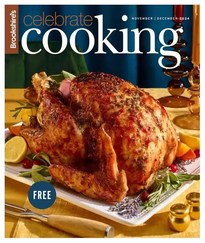 Weekly ad Celebrate Cooking from October 30 to December 31 2024 - Page 1