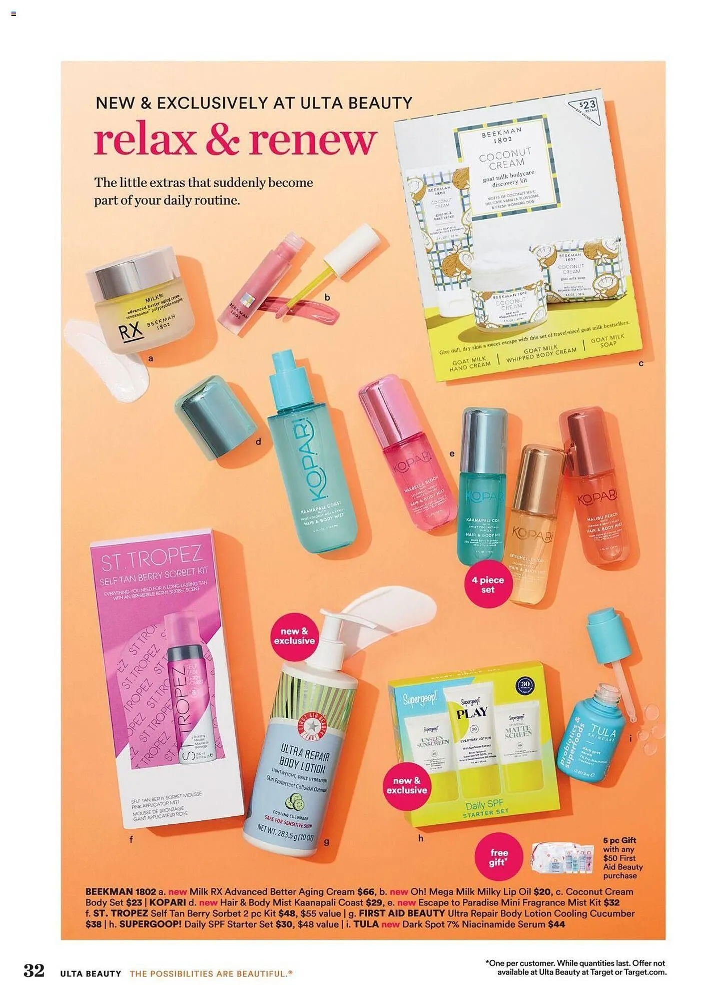 Weekly ad Ulta Beauty Weekly Ad from August 9 to August 29 2024 - Page 32