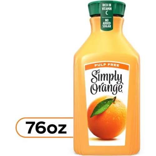 Simply® Pulp Free Orange Juice Bottle