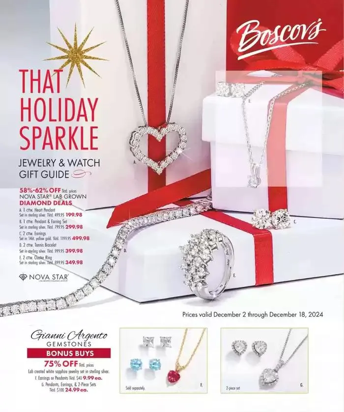 Weekly ad Weekly Ads Boscov's from December 1 to December 18 2024 - Page 1