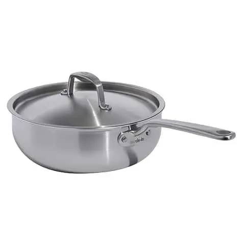 Made In Cookware Stainless Steel Chef Pan 3 qt Silver