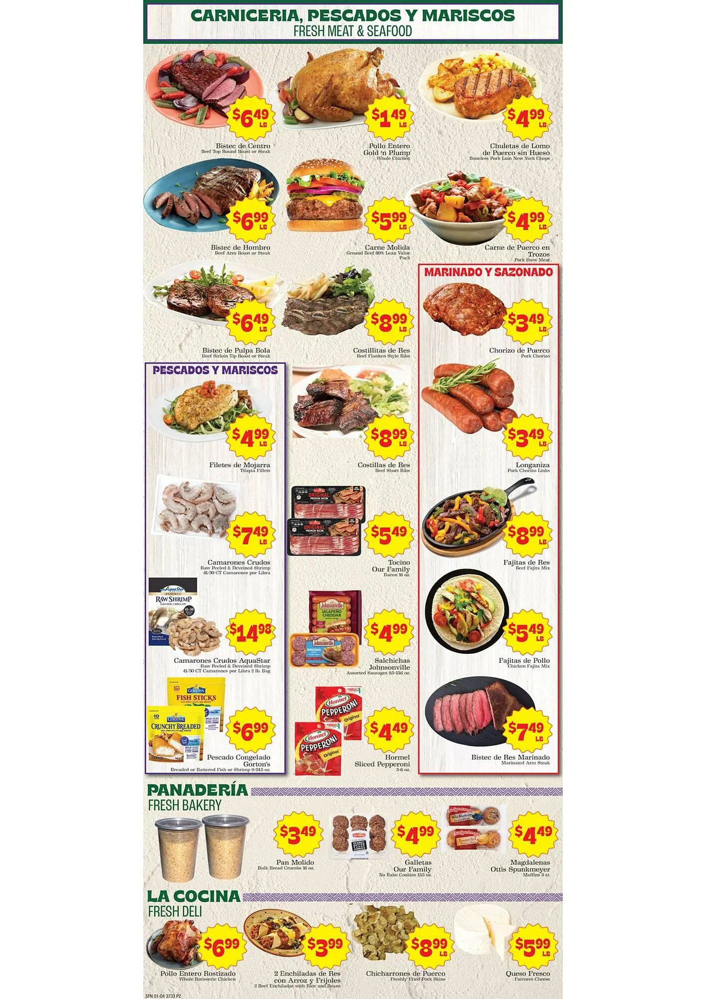 Weekly ad Supermercado Nuestra Familia weekly ad from January 4 to January 10 2027 - Page 2