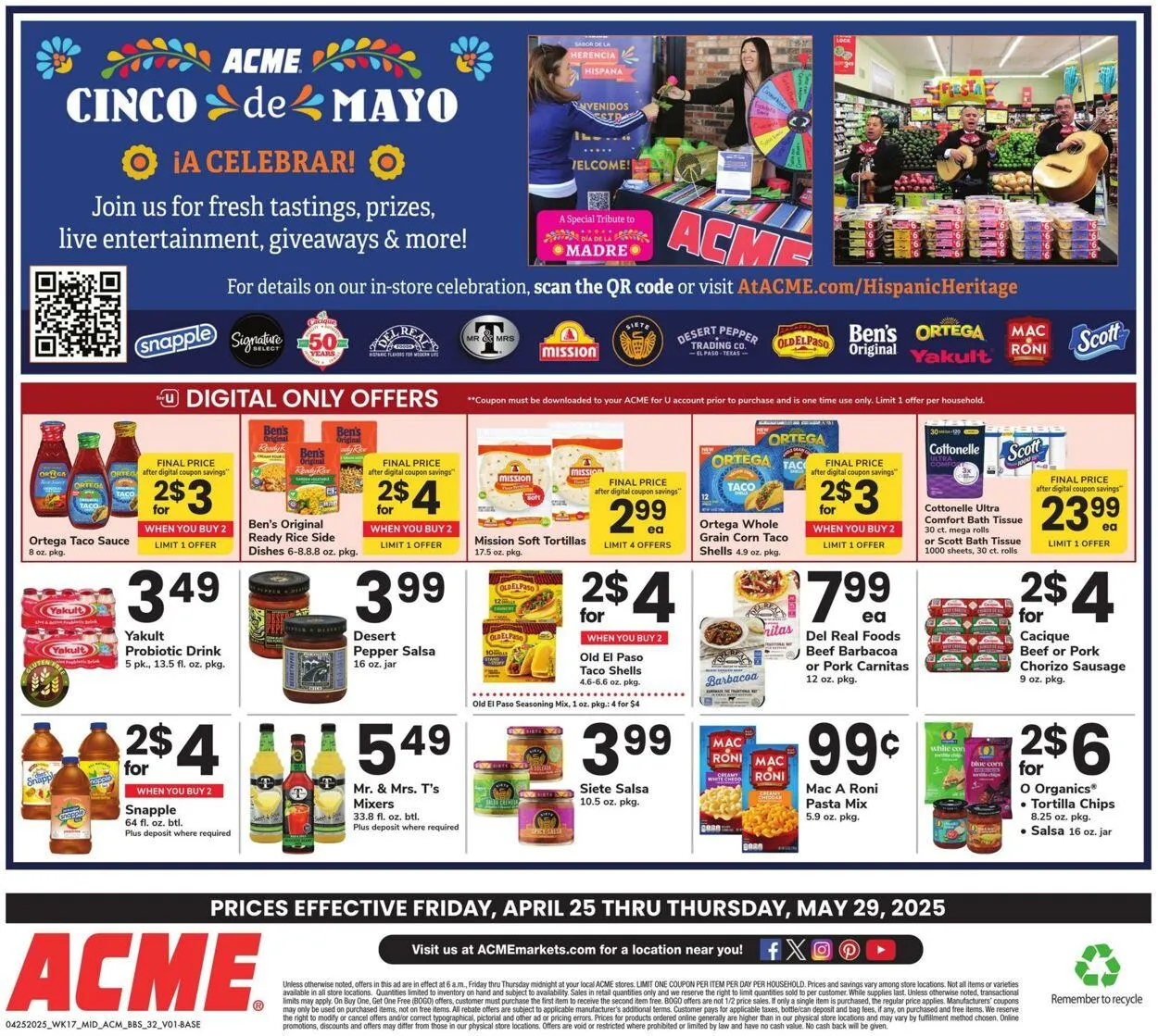 Catálogo de Acme Current weekly ad 25 de abril al 29 de mayo 2025 - Página 32