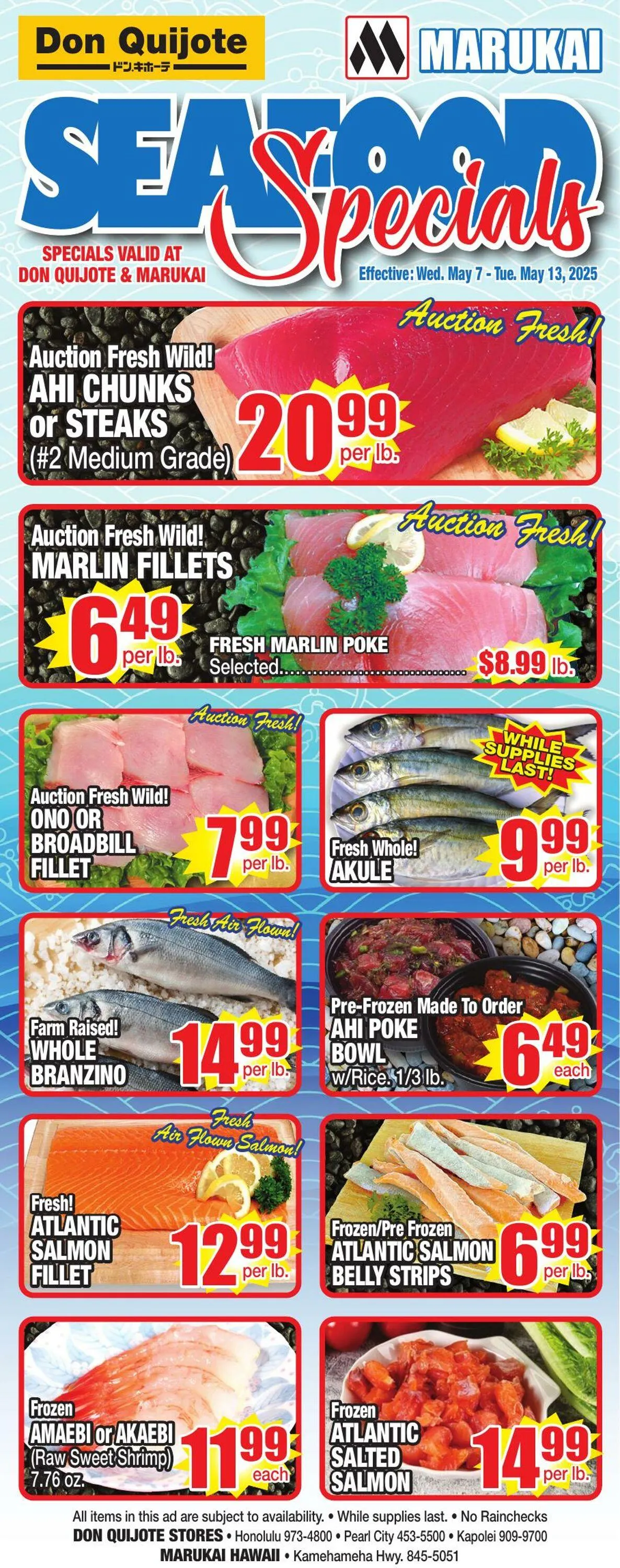 Weekly ad Don Quijote Hawaii from May 6 to May 13 2025 - Page 1
