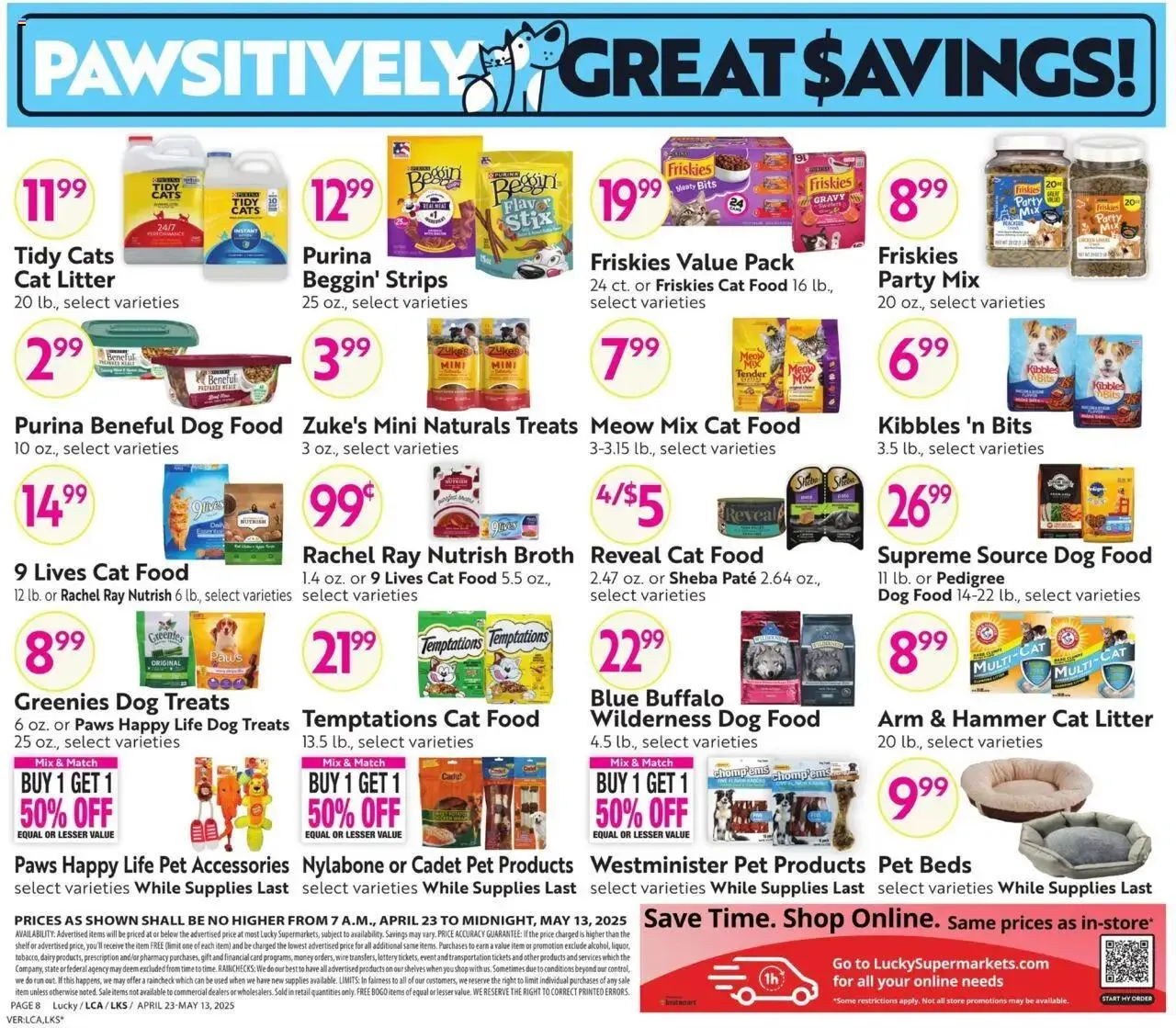 Weekly ad Lucky Supermarkets Big Monthly Deals from April 23 to May 13 2025 - Page 8