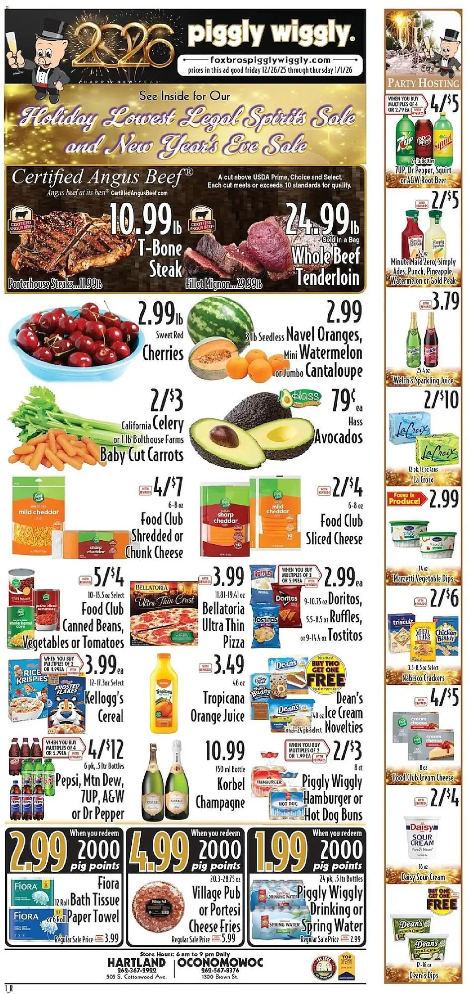 Weekly ad Piggly Wiggly weekly ad from December 26 to January 1 2026 - Page 1