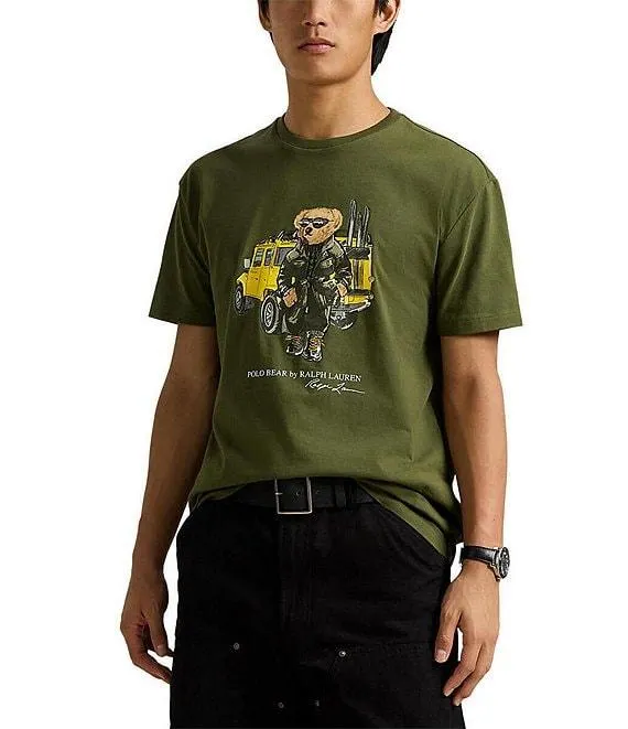 Defender Bear Short Sleeve Graphic T-Shirt