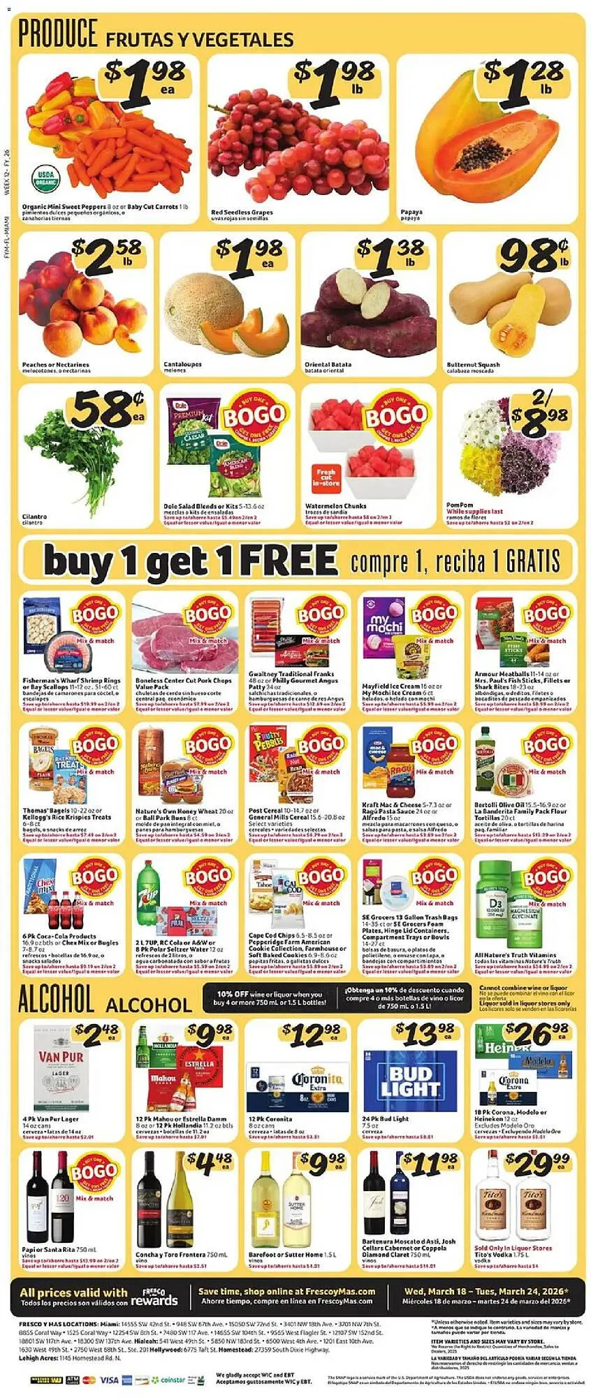 Weekly ad Fresco y Más weekly ad from March 18 to March 24 2026 - Page 4