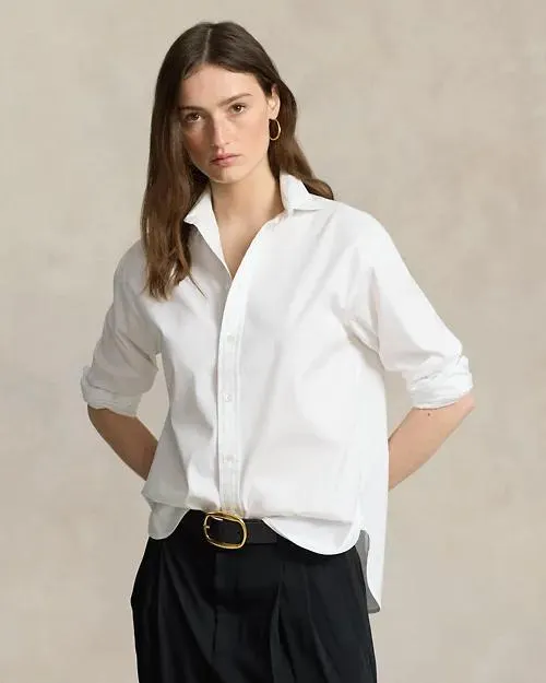 Relaxed Fit Cotton Shirt