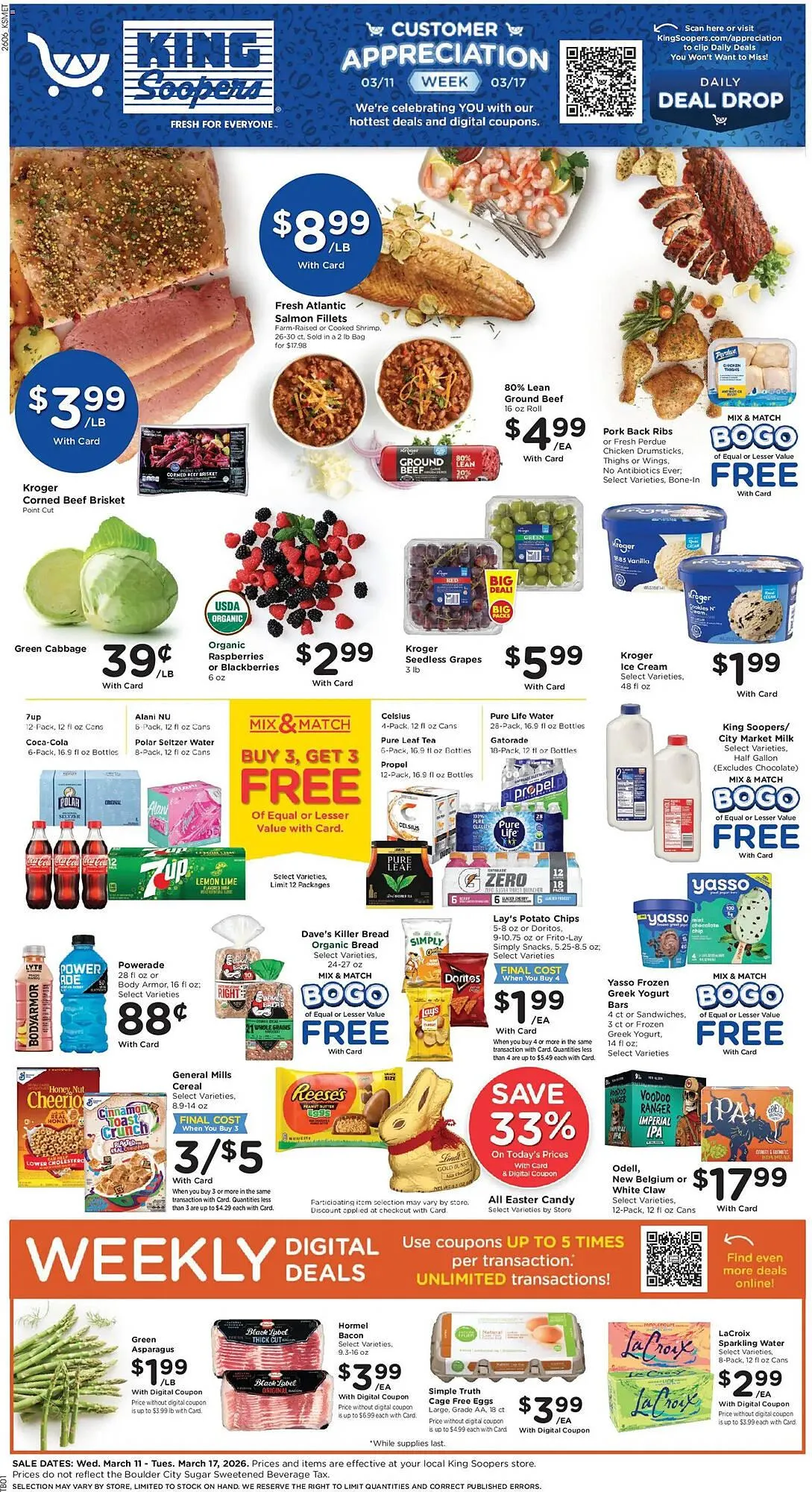 Weekly ad King Soopers weekly ad from March 11 to March 17 2026 - Page 1