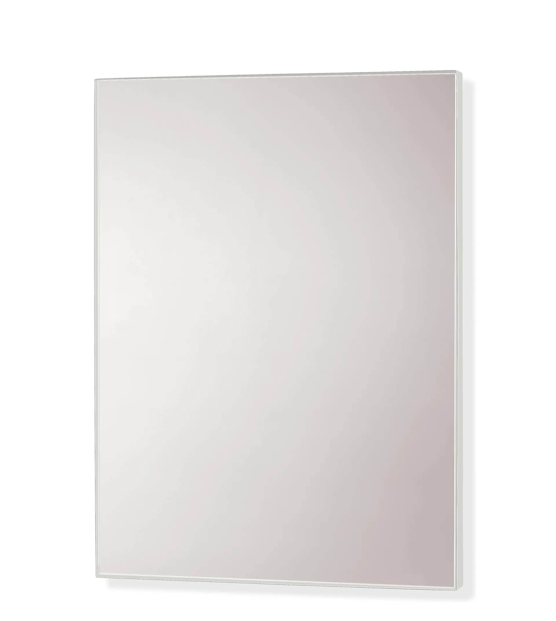 Infinity 30w 2d 40h Wall Mirror in Light Grey