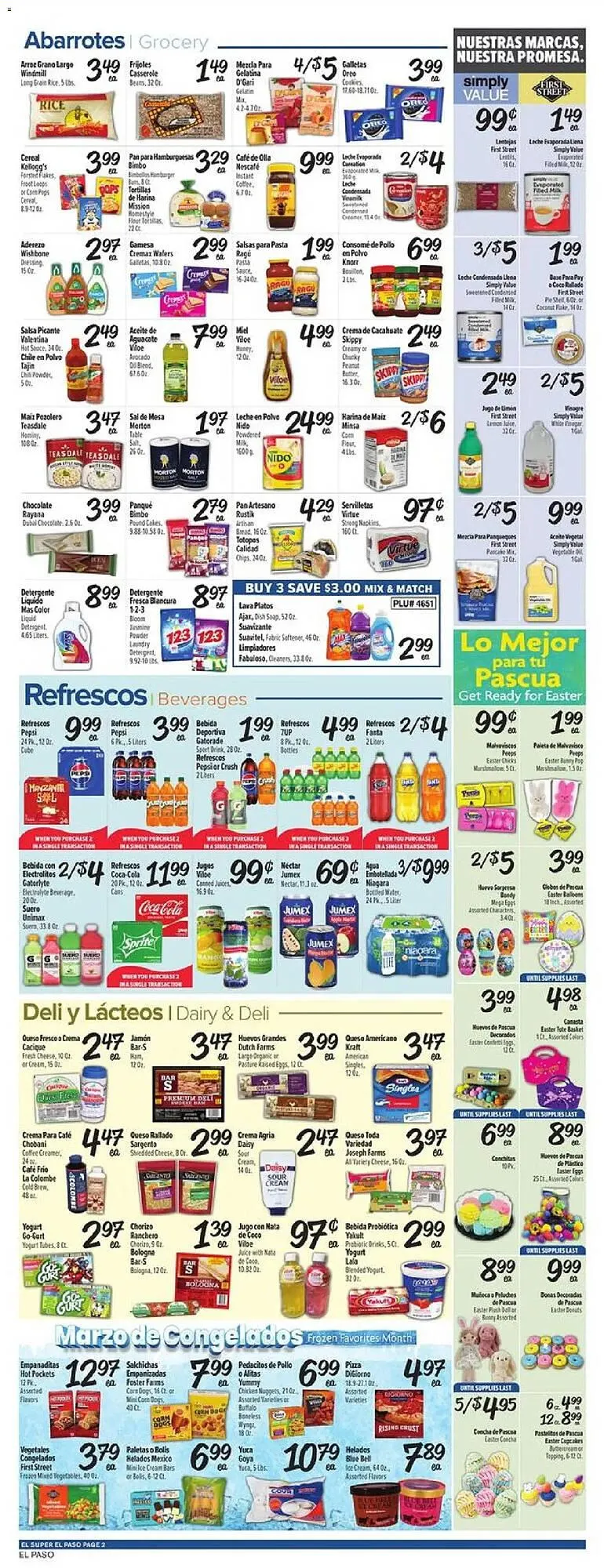 Weekly ad El Super weekly ad from March 25 to March 31 2026 - Page 2