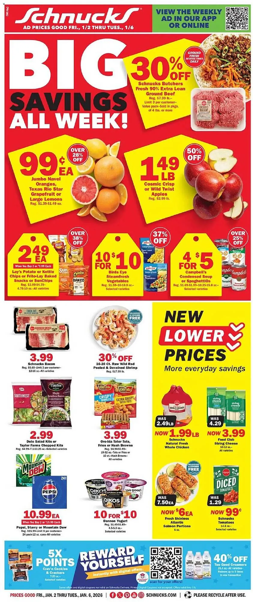 Weekly ad Schnucks weekly ad from January 2 to January 7 2026 - Page 1