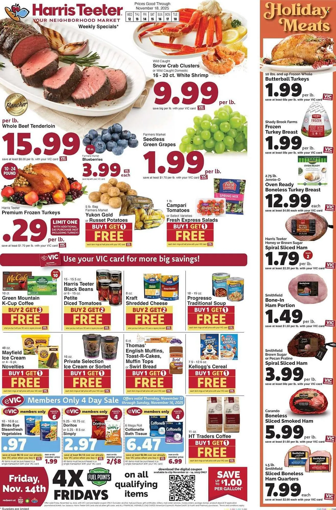 Weekly ad Harris Teeter weekly ad from November 12 to November 18 2025 - Page 1