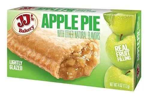 JJ APPLE SNACK PIE BOX