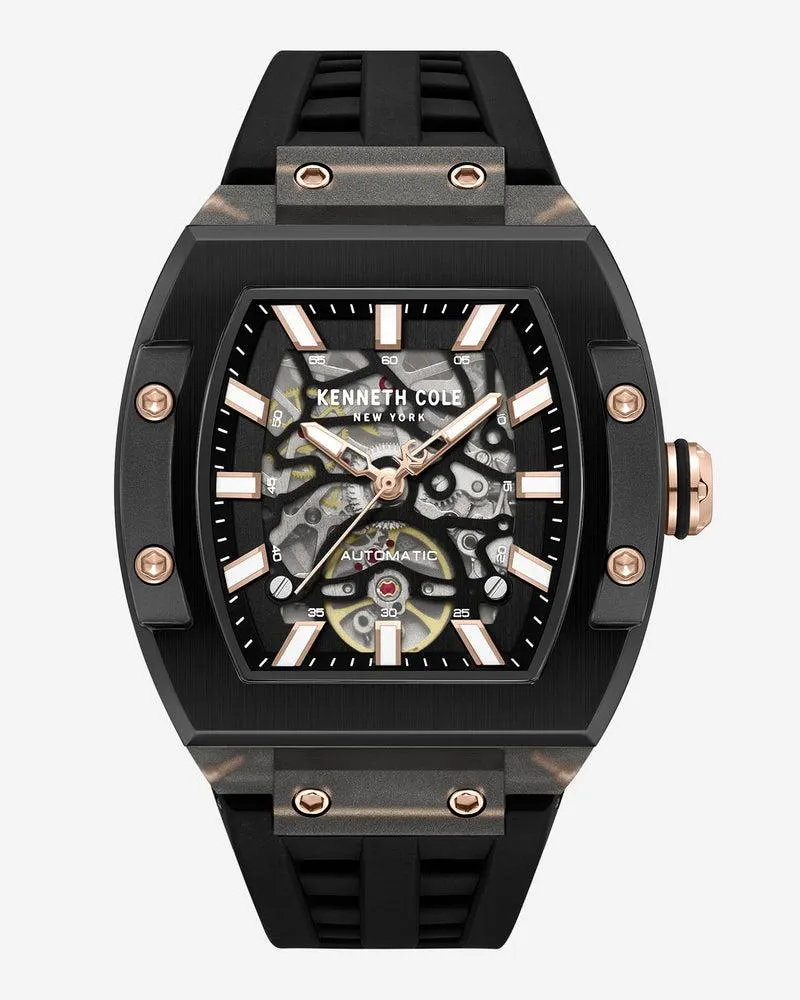 Skeleton Automatic Silicone Watch