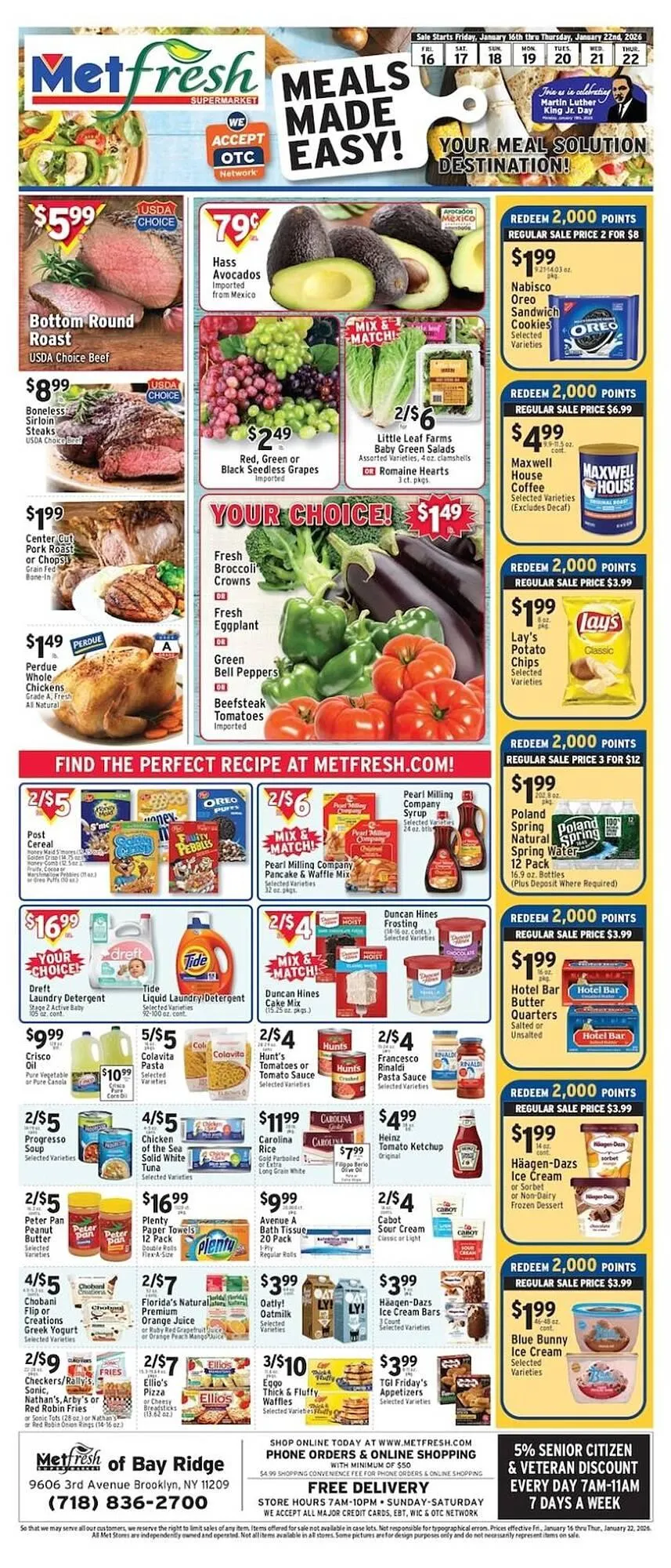 Weekly ad Met Foodmarkets weekly ad from January 16 to January 22 2026 - Page 1