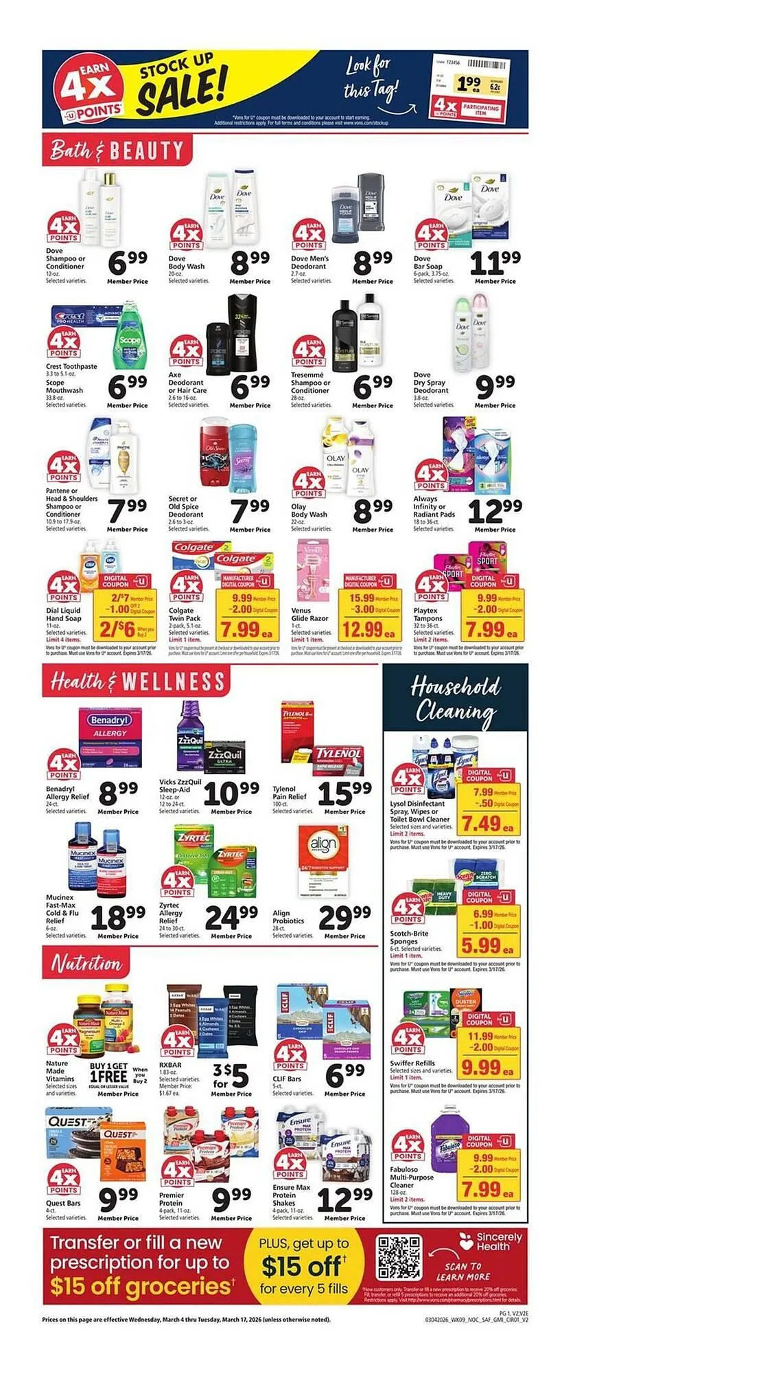 Weekly ad Vons weekly ad from March 4 to March 10 2026 - Page 7