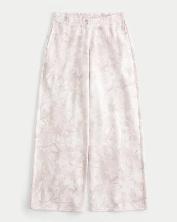 Pink Camo Baggy Sweatpants