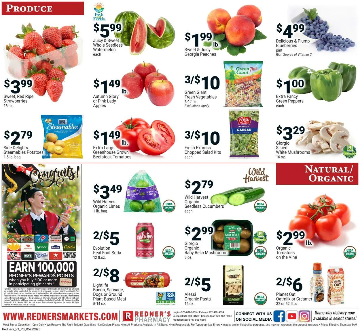 Catálogo de Redner’s Warehouse Market Current weekly ad 22 de mayo al 28 de mayo 2025 - Página 8