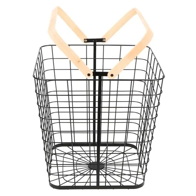 Origin 21 ( 16-in W x 16-in H x 16-in D ) Black Iron Basket