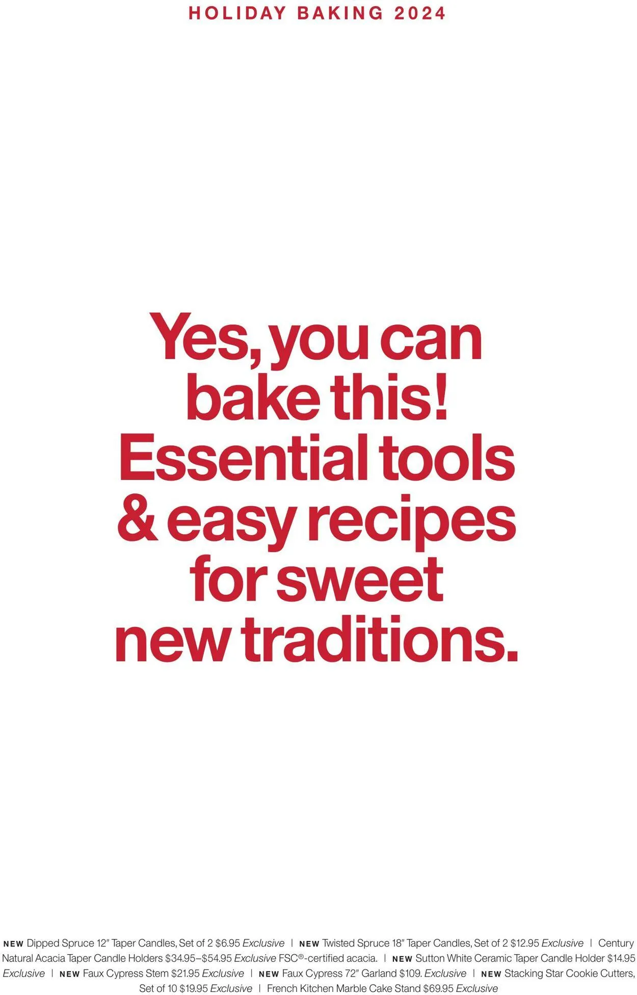 Weekly ad Crate & Barrel from November 4 to January 1 2025 - Page 73