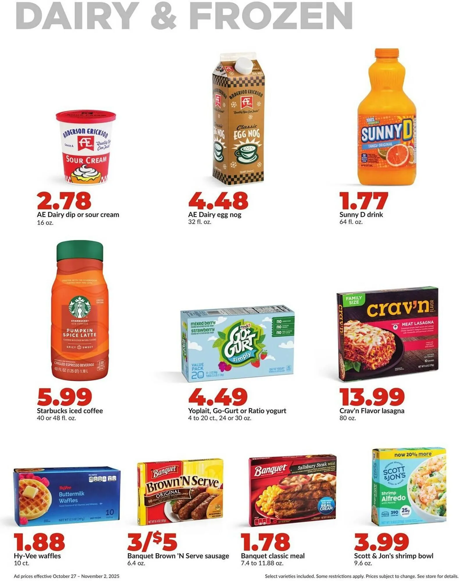 Weekly ad Hy-Vee weekly ad from October 27 to November 2 2025 - Page 27