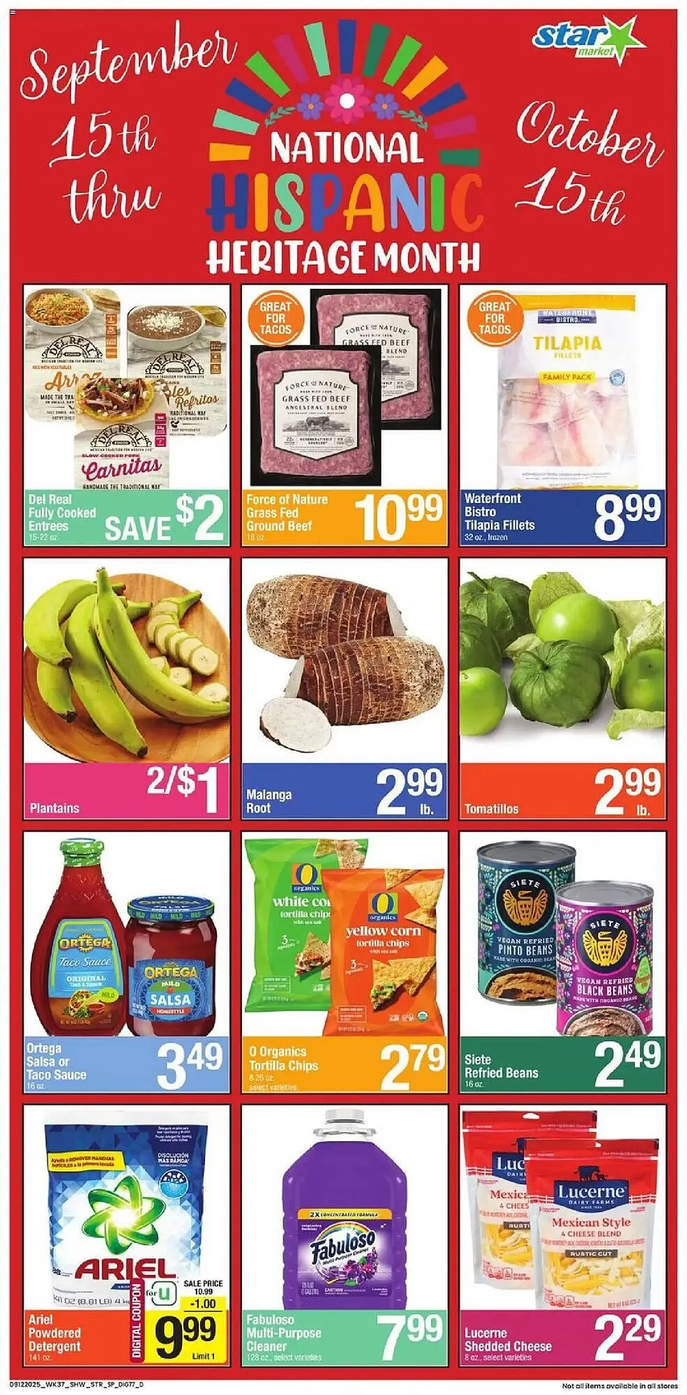 Weekly ad Star Market weekly ad from September 15 to October 16 2025 - Page 1