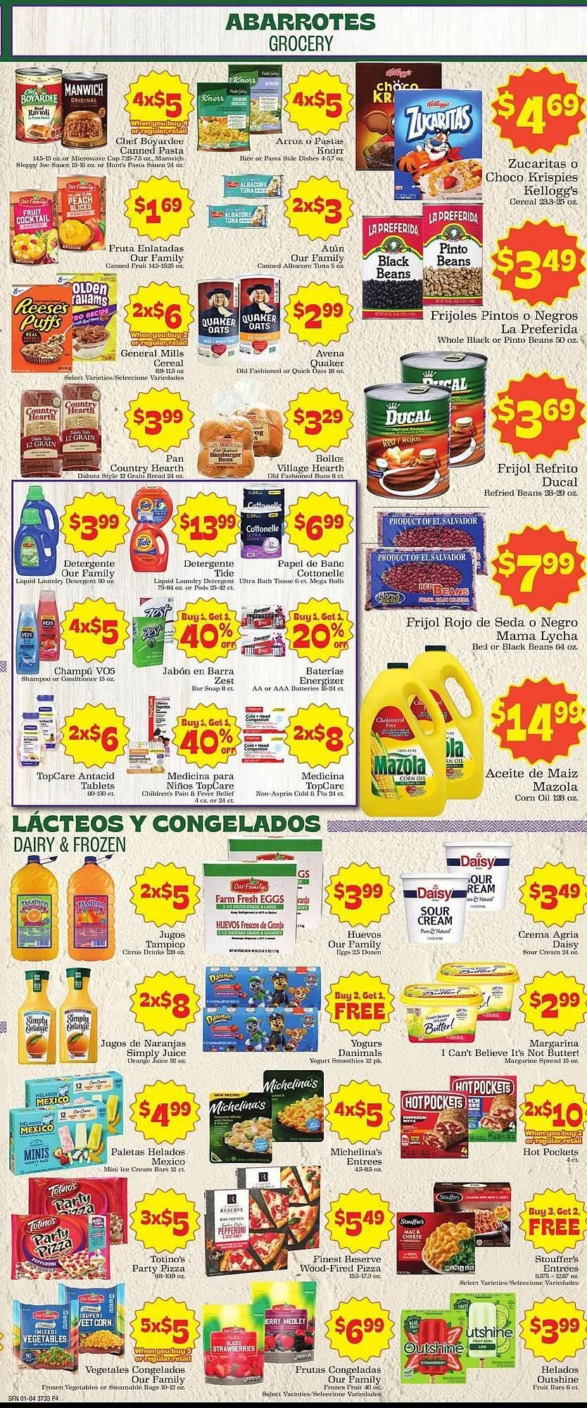 Weekly ad Supermercado Nuestra Familia weekly ad from January 4 to January 10 2026 - Page 4