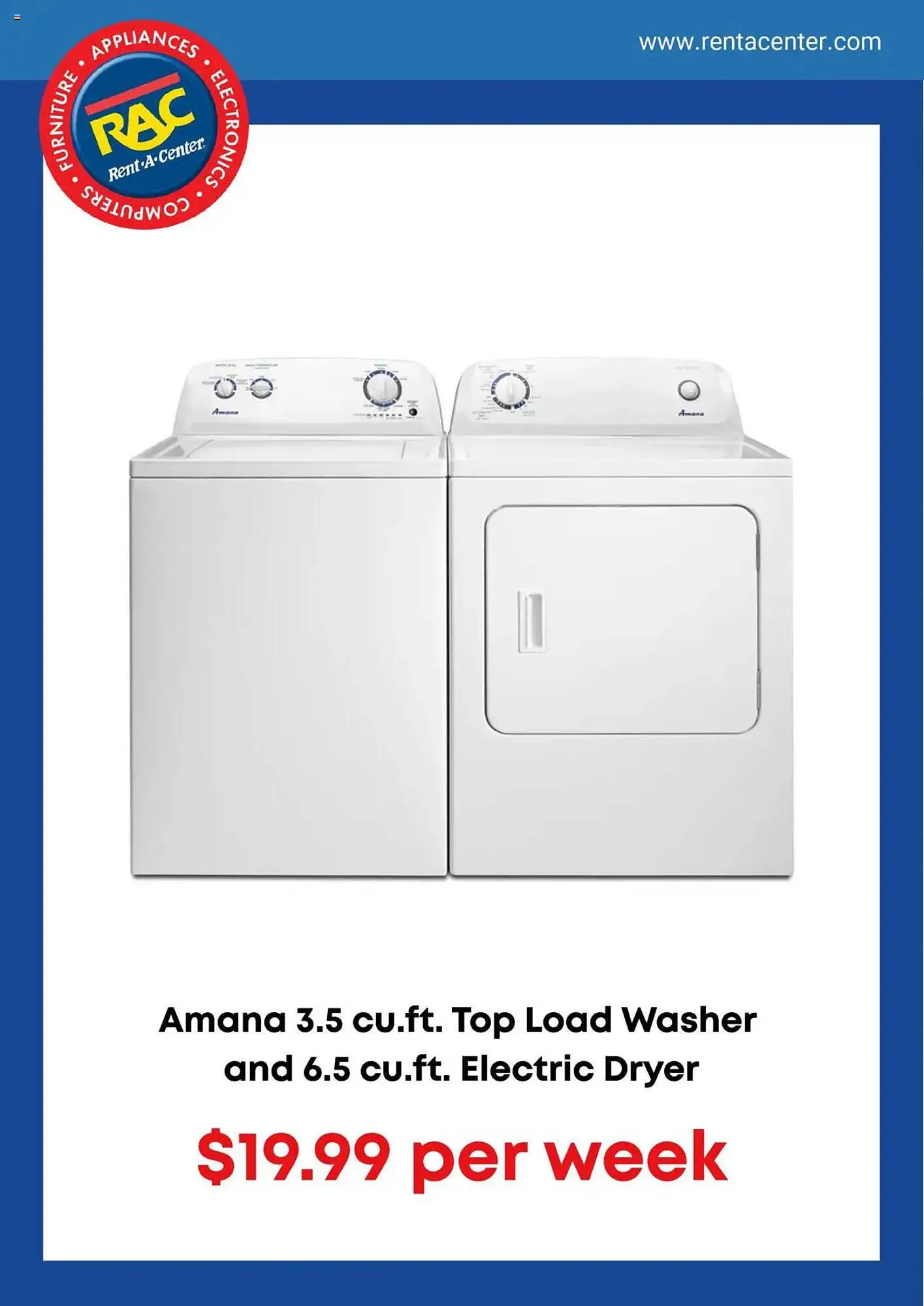 Weekly ad Rent A Center Weekly Ad from July 22 to August 20 2025 - Page 3