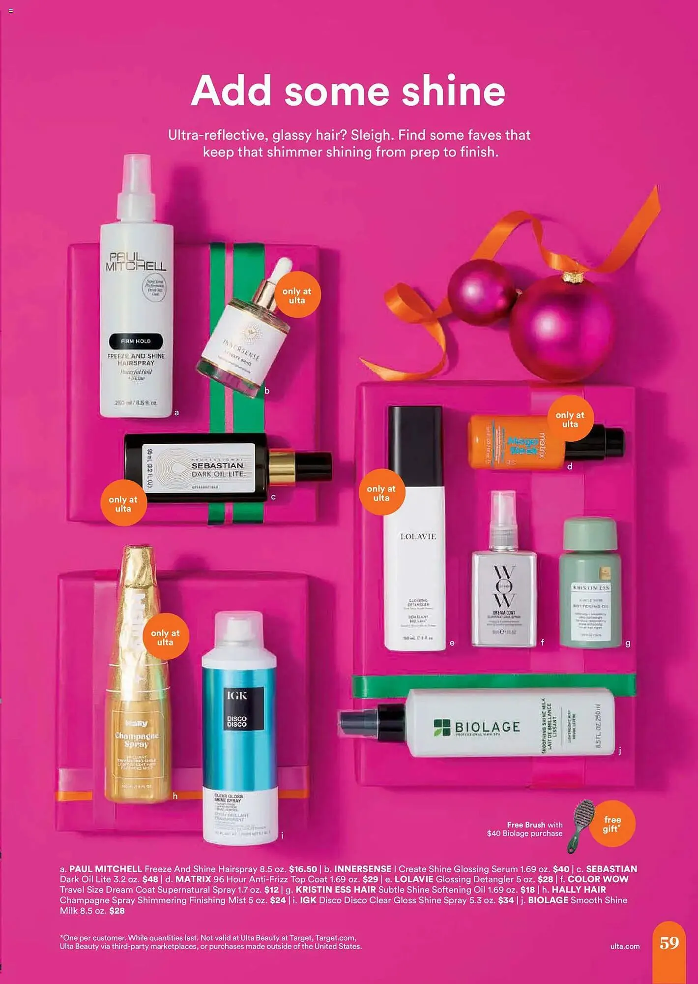 Weekly ad Ulta Beauty weekly ad from October 26 to November 22 2025 - Page 59