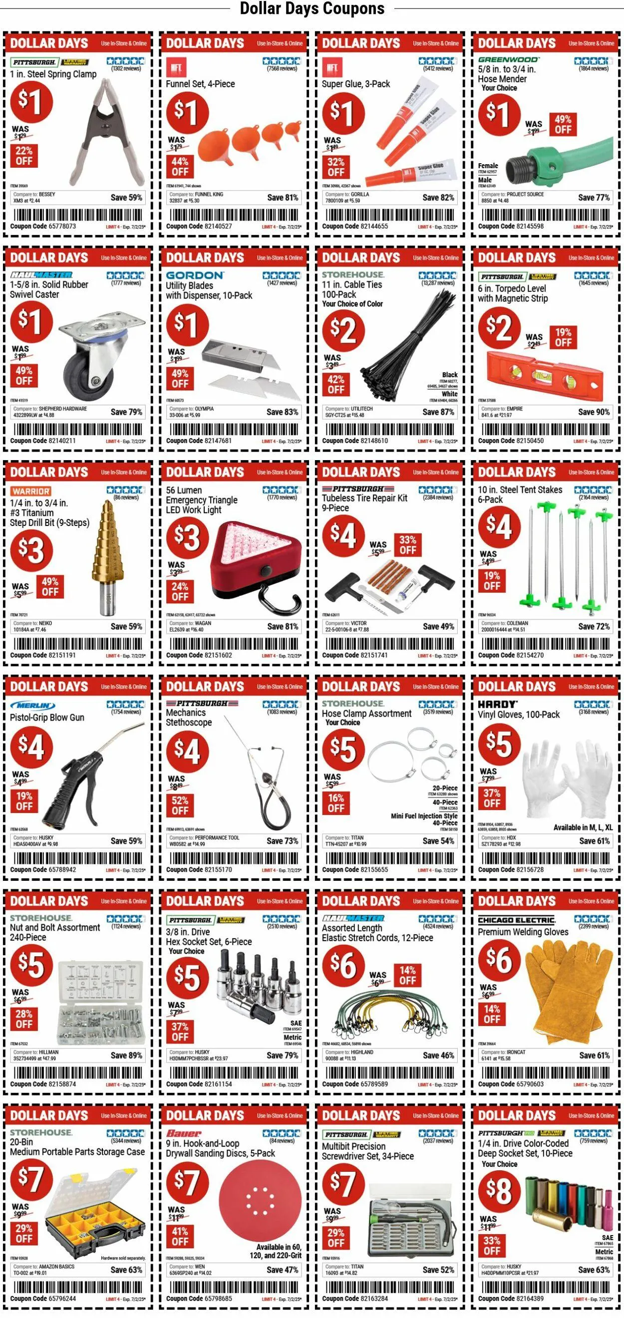 Catálogo de Harbor Freight Current weekly ad 30 de junio al 9 de julio 2025 - Página 12