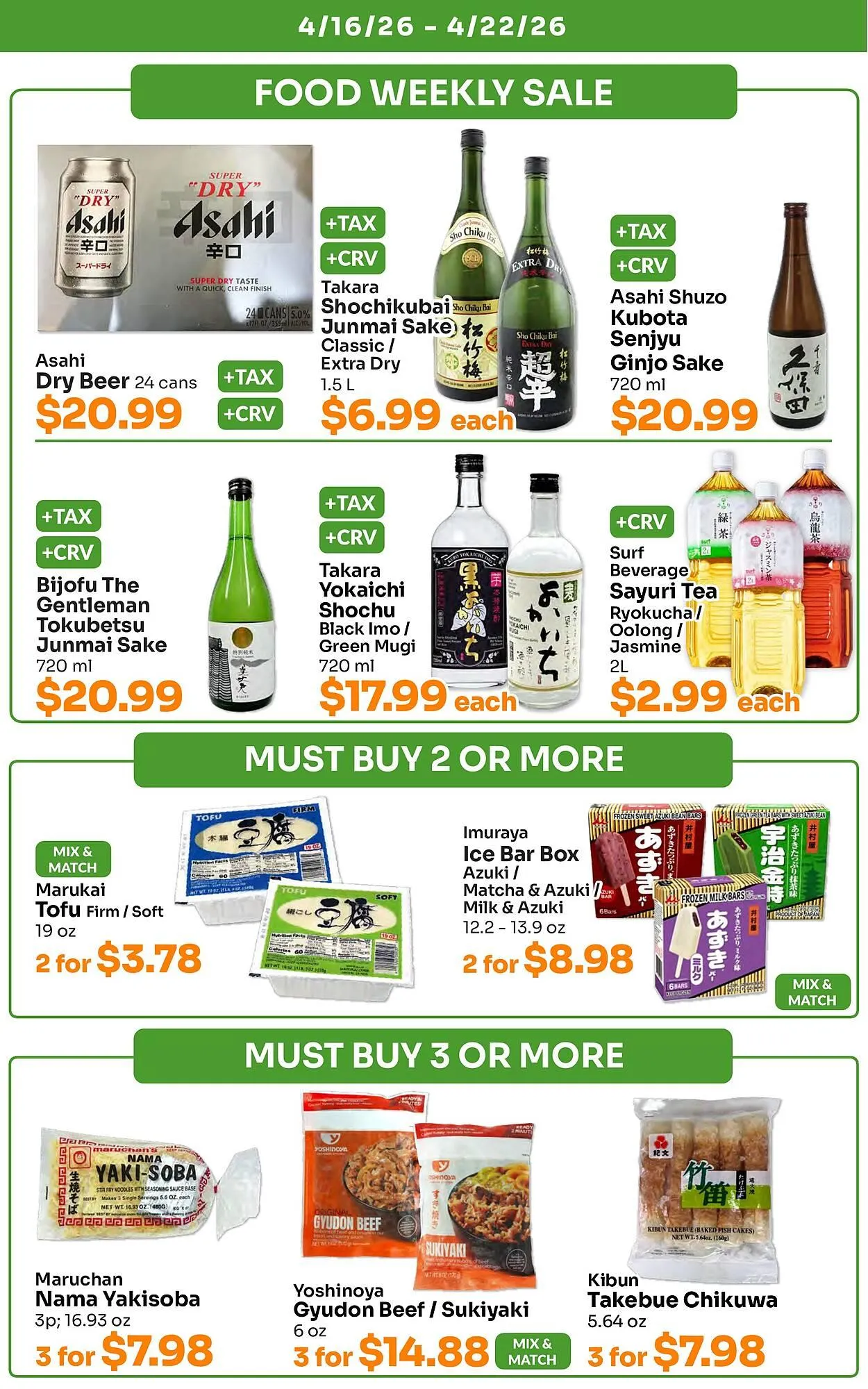 Weekly ad Tokyo Central Specialty Market weekly ad from April 17 to April 22 2026 - Page 4
