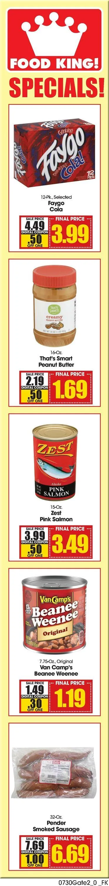 Weekly ad Food King Current weekly ad from July 30 to August 6 2025 - Page 8