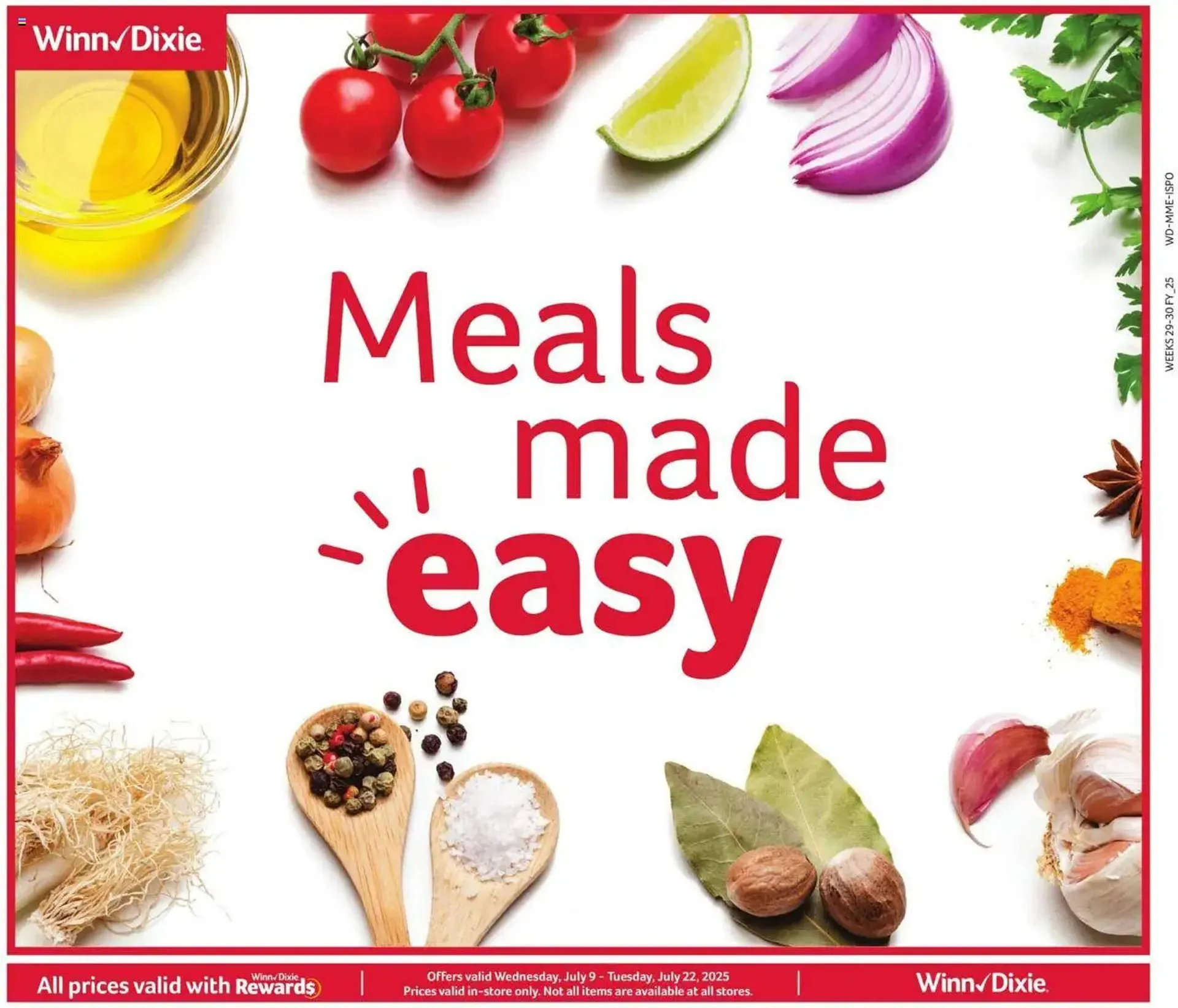 Weekly ad Winn Dixie Weekly Ad from July 9 to July 23 2025 - Page 1