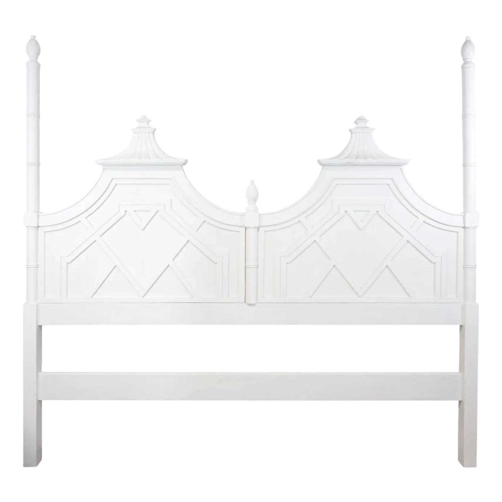 Thomasville Pagoda Headboard, Double Pagoda Headboard.