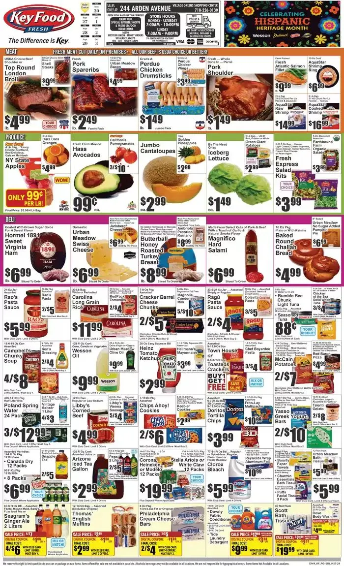Weekly ad Our best deals for you from September 27 to October 3 2024 - Page 1