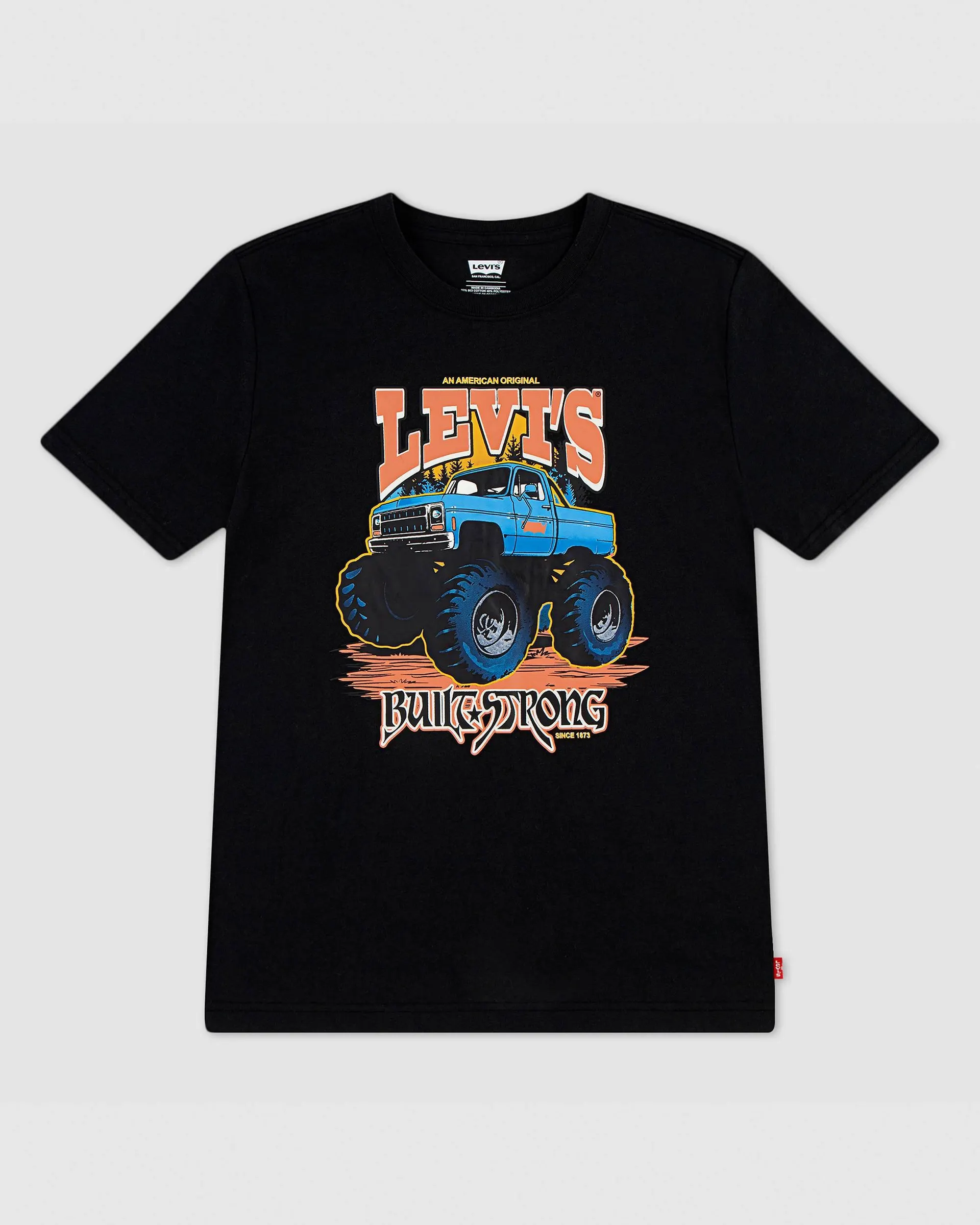 Monster Truck Tee Big Boys S-xl