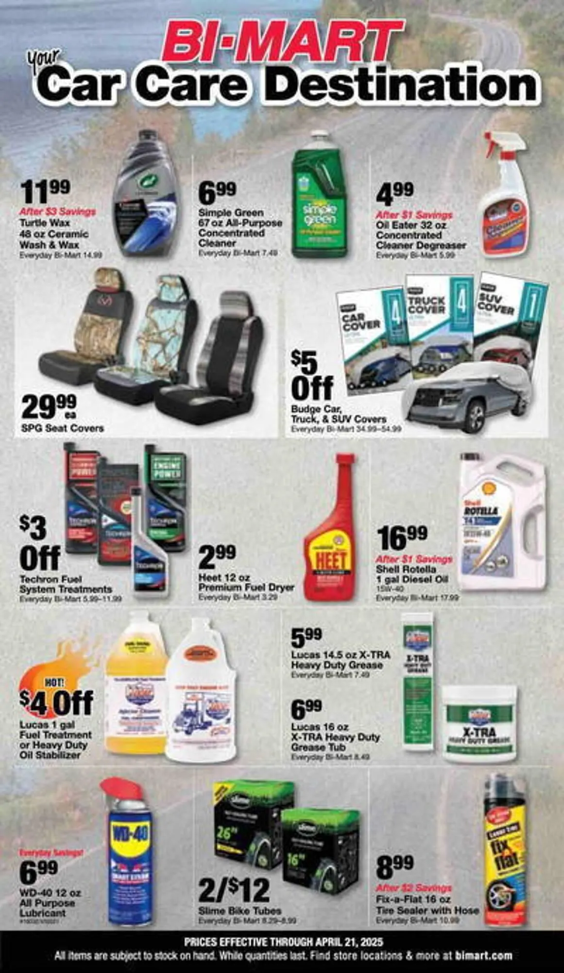 Weekly ad Bi-Mart Weekly Ad from April 15 to April 28 2025 - Page 1