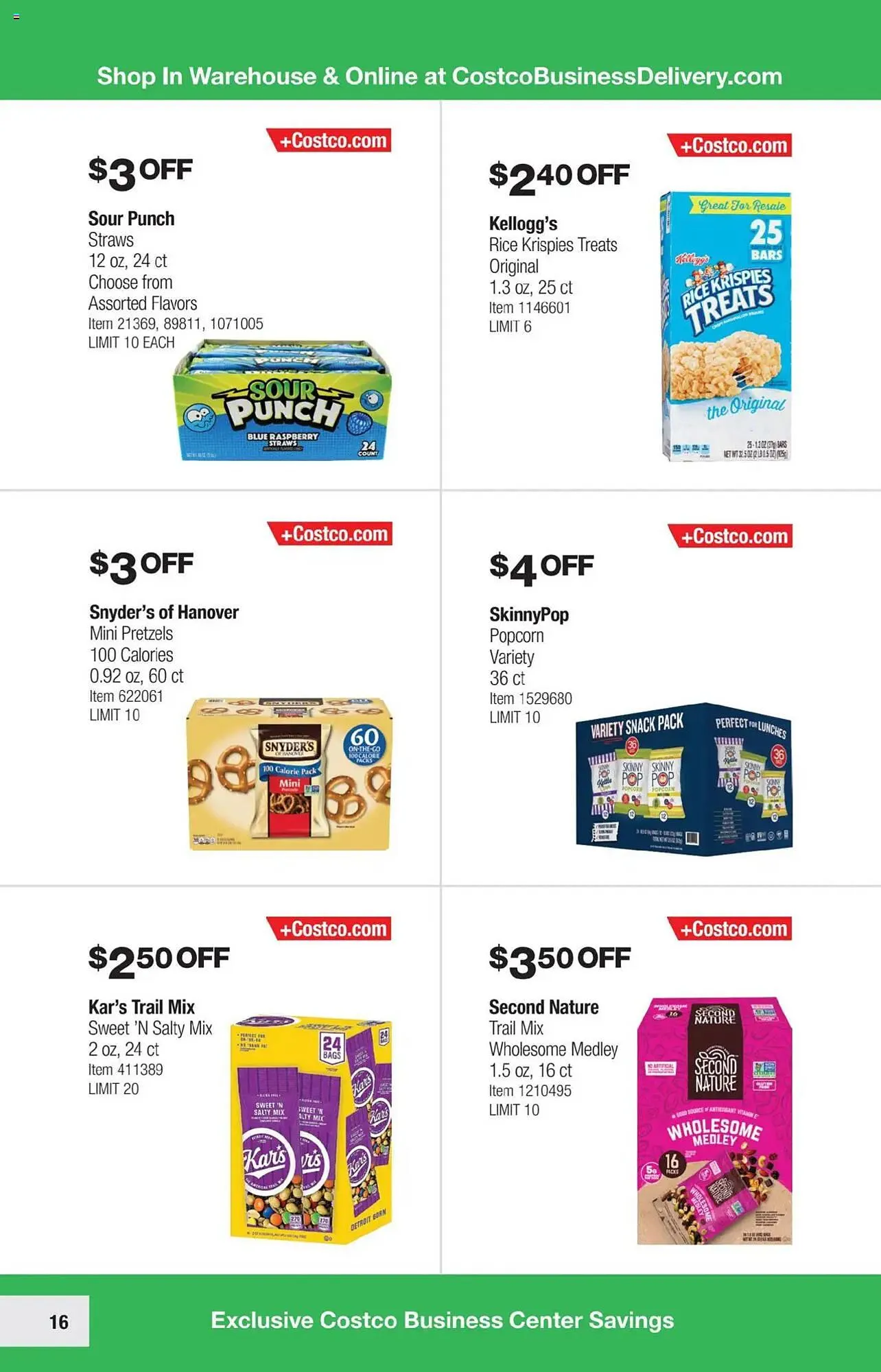 Catálogo de Costco Weekly Ad 9 de abril al 4 de mayo 2025 - Página 16