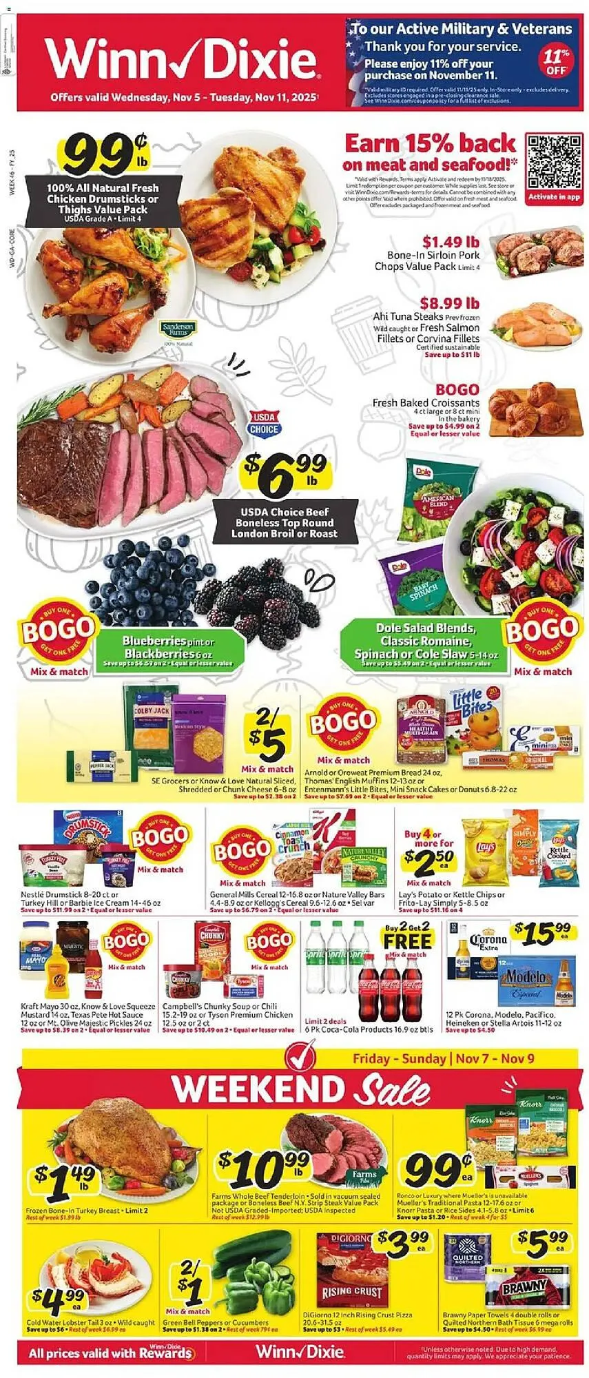 Weekly ad Winn Dixie weekly ad from November 5 to November 12 2025 - Page 1