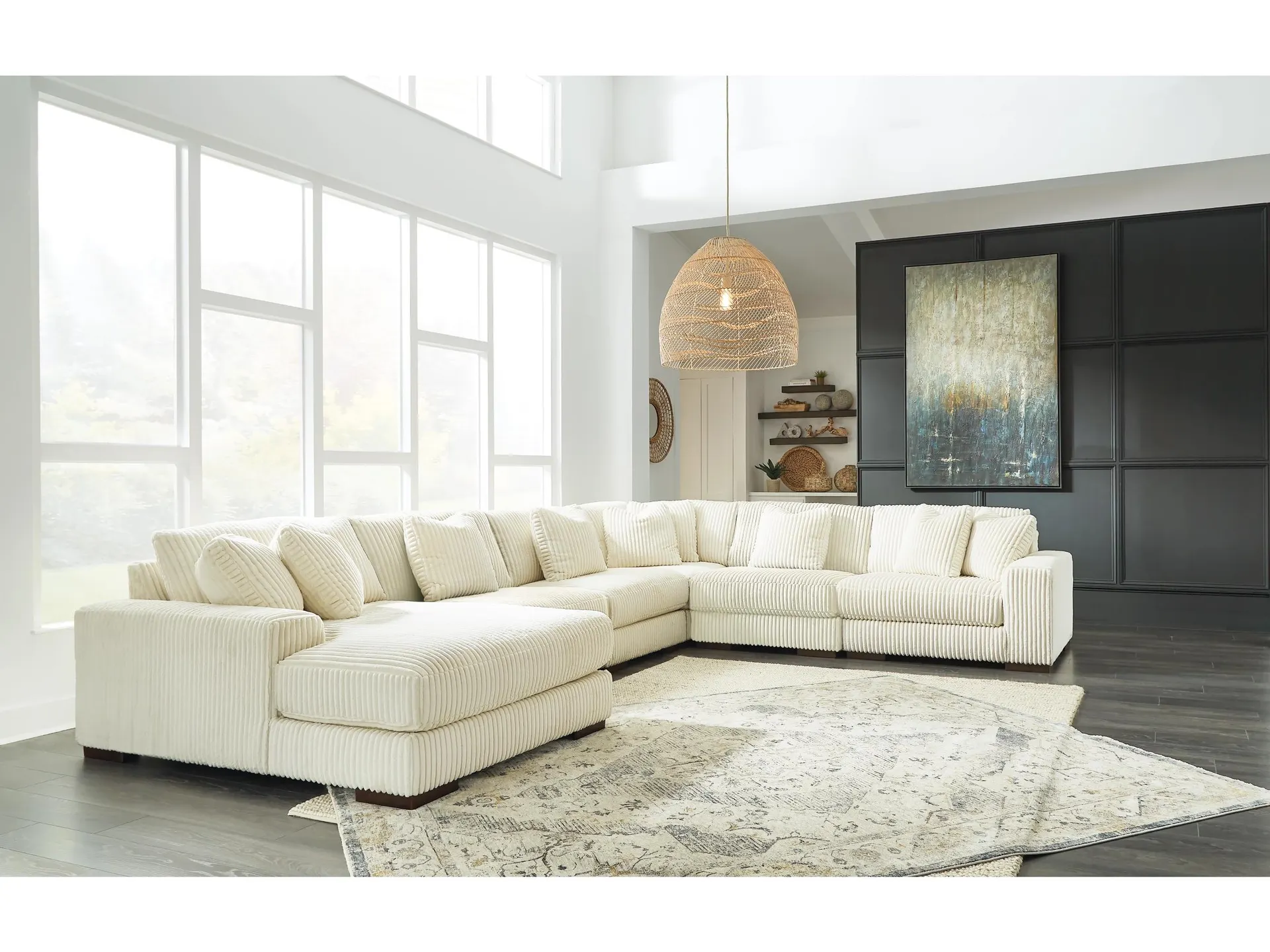 Lindyn 6-Piece Modular Sectional with Chaise