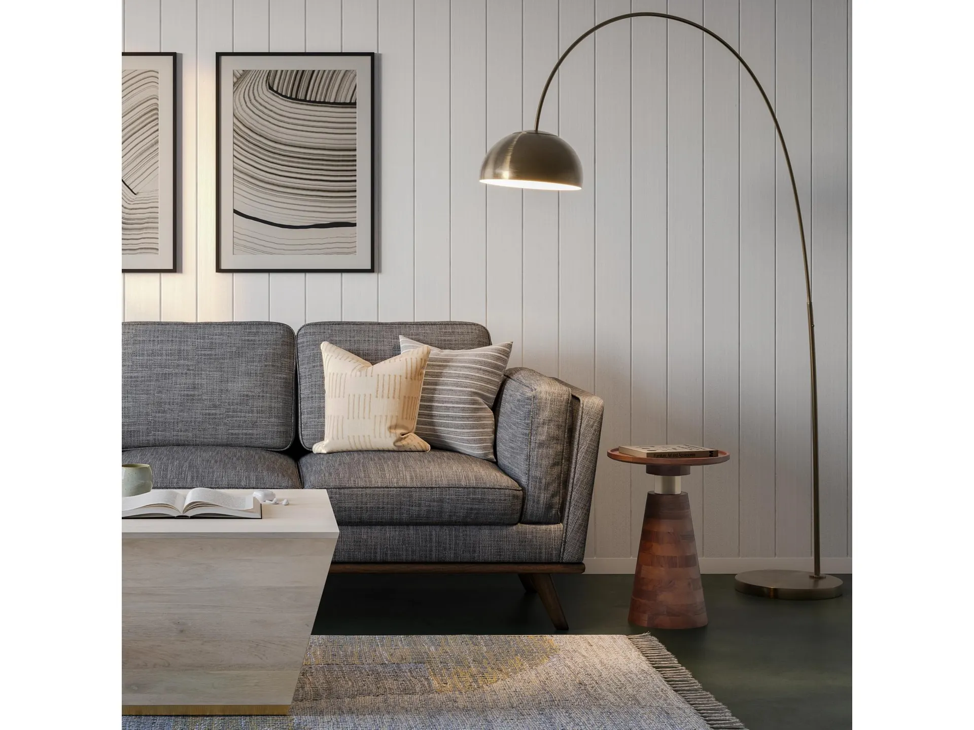 Simpli Home Kramer Side Table