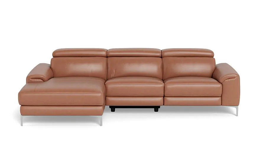 Thompson Power Motion Sofa Left Brown